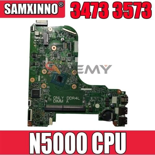 Akemy 17831-1 3C99P For Dell Inspiron 3473 3573 laptop Motherboard CN-0D95JV D95JV N5000 CPU Mainboard 100%Tested