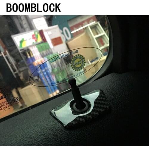 BOOMBLOCK 4X Car Covers Trim Carbon Fiber For BMW F10 E46 E60 X5 E53 E70 X6 F30 320i 316i M3 M4 M5 1 2 3 4 5 6 7 X Z Series