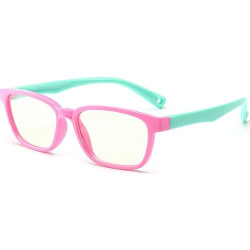 MAXJULI Kids Square Blue Light Blocking Glasses Optical Frame Child Boy Girl Computer Anti Reflective Eyeglasses 6616