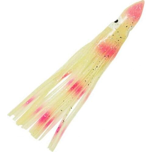 Artificial Bait Fishing Lures 5Pcs/Set 9cm Luminous Soft Octopus-Shaped Fake Baits Faux Lure Fishing Tackle Fishing Tool