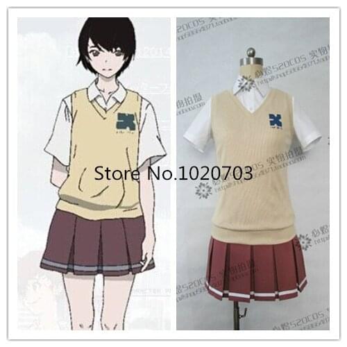 Terror in Resonance Terror in Tokyo Zankyou no Teroru Lisa Mishima Cosplay Costume