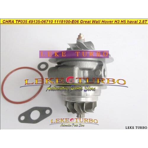 Turbo Cartridge CHRA TF035 1118100-E06 49135-06710 1118100-E03 49135-06700 For Great Wall Pickup Hover H3 H5 haval GW2.8TC 2.8L