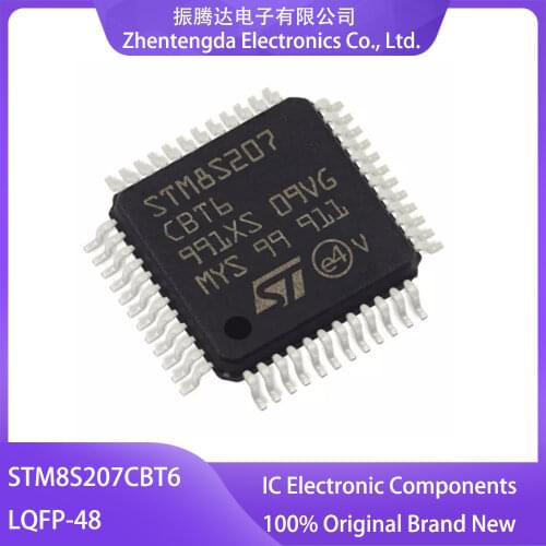 STM8S207CBT6 STM8S207CB STM8S207 LQFP-48 MCU STM8S