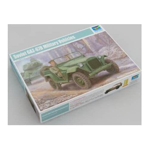 Trumpeter Model Model Kit 02346 1/35 Soviet GAZ-67B Military Vehicles plastic model kit