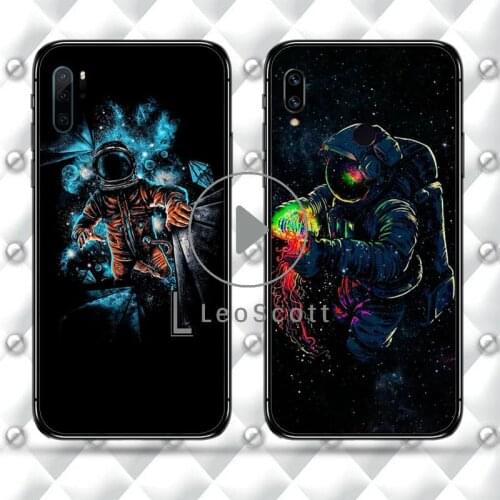 Cartoon Planet Space Star Phone Case for Xiaomi Redmi mi 8 9 T pro Huawei honor 8 9 10 A X i Soft silicone cover