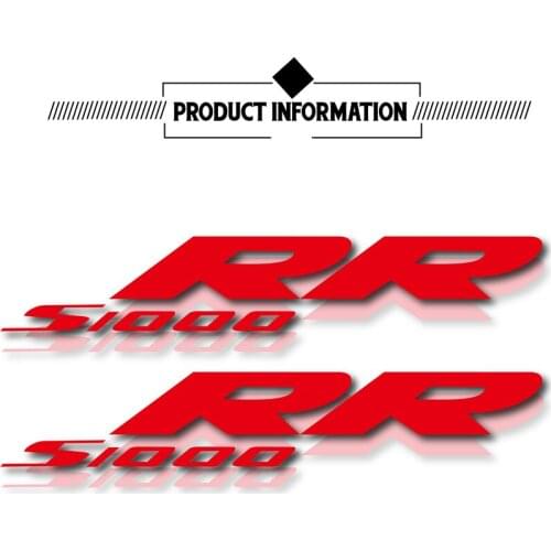 New motorcycle bicycle fuel tank sticker reflective waterproof creative decal helmet MOTO LOGO Applicable to for BMW S1000 RR