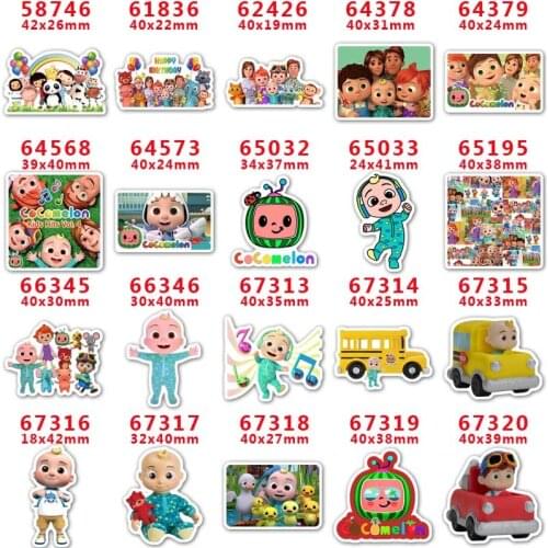 30 pcs Animal Resin Flatback for Hair Bows Planar Resin Crafts Custom Resin for DIY Phone Decorations PR58746