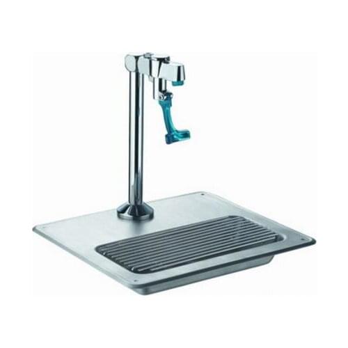 Water Station Pedestal Glass Filler and Drip Pan
