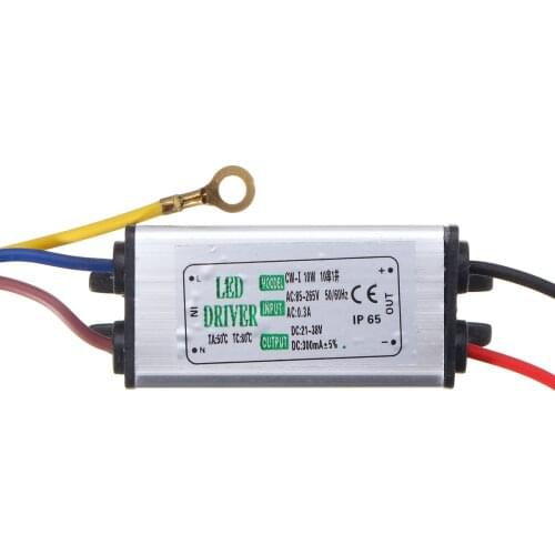 Jiguoor LED Driver 10W 20W 30W 50W 100W LED Power Supply Unit AC85-265V LED Driver Lighting Transformers For LED Lights