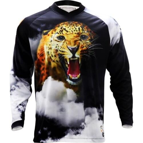 Explosions MTB DH MX Off road long motorcycle Mountain Bike RPET Pro Cycling Loose long sleeve