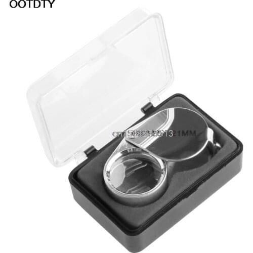 Magnifier Mini Triplet Jeweler Eye Loupe Magnifier Magnifying Glass Jewelry Diamond 20X-21mm