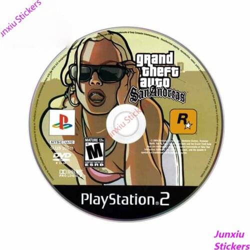 Gta San Andreas Vinyl Decal Funny Waterproof Car Stickers Body Car Anime Scratch-Proof Decoration 4x4 Off Road Decal PVC13x13cm