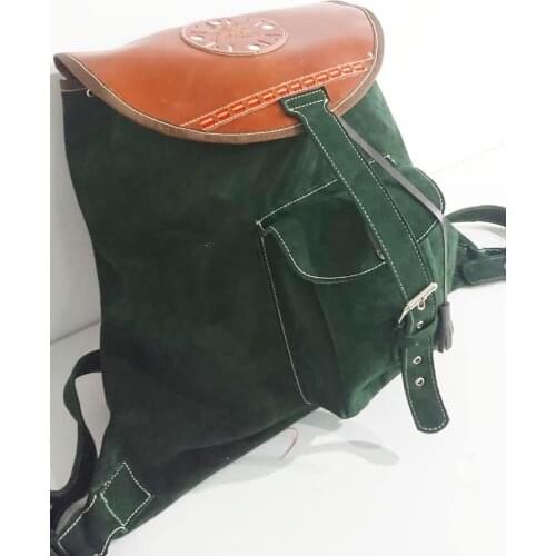 Zurrón grande serraje flag Spain