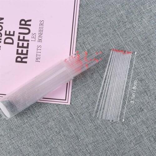 200PCS Glass Capillary Tube Micro Hematocrit Tube Safe Capillary Tube Multi-purpose Glass Tube for Store Clinic