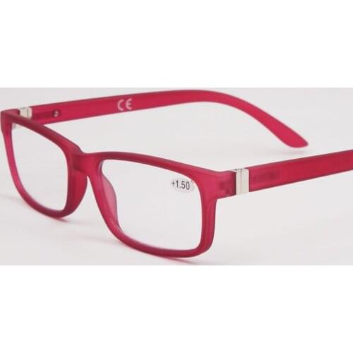 2021 Transparent Brand Reading Glasses Square Men Spring Hinge Male Color Mixing Retro Europe Style Readers Glasses