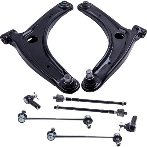 8Pcs Front Lower LH RH Control Arms for Mitsubishi Lancer 2008-2017 Ralliart Sportback Steering&Suspension Kit 4013A009 4013A010