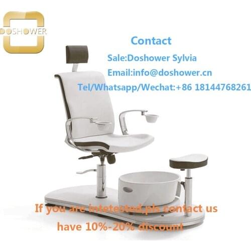 Acrylic powder liquid with spa chair base with sink for pedicure chair modern