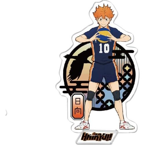Anime Haikyuu!! Hinata Shoyo Kageyama Tobio Acrylic Stand Figure Model Plate Decoration Cosplay Collection