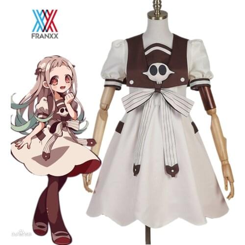 Anime Toilet-Bound Hanako-kun Cosplay Costume Nene Yashiro Dress Jibaku Shounen Hanako-kun Cos Women Dress Sock Wigs Shoes Cos