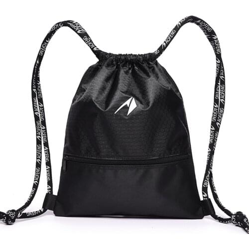 Basketball Drawstring Backpack Large Capacity Sport Bag Rugged Durable Gym Pouch With Multiple Pockets For Basketball Accessory
