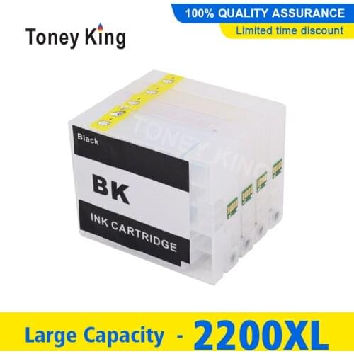 Toney King PGI 2200 Ink Cartridge For Canon MAXIFY IB4020 iB4120 MB5020 MB5120 MB5320 MB5420 Printer Refill Ink Cartridges