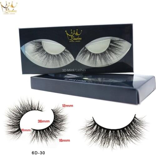 CrownLashes Mink Eyelashes 3D Mink Lashes Fake Eyelashes Natural 3d False Lashes cilios faux mink lashes faux cils
