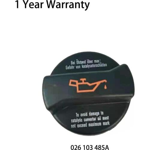 Engine Oil Filler Cap Lid Cover For Audi A4 A6 A8 TT For VW Golf Jetta Passat OE:026103485J 026 103 485J
