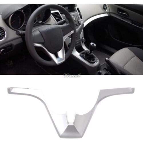 Steering Wheel Moulding Cover Trim Insert Sticker For Chevrolet Cruze Trax Tracker Accessories DropShip