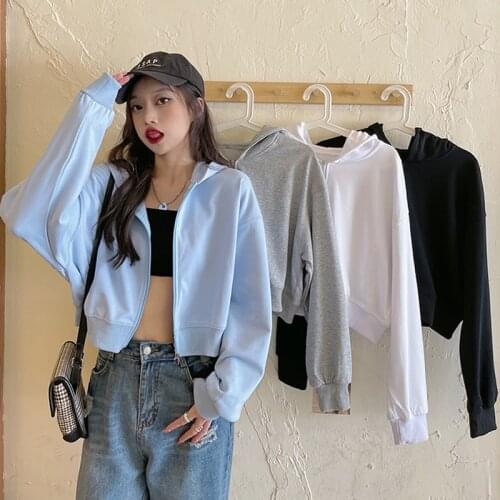 Cheap wholesale 2021 spring summer autumn fashion casual Girls cute women Sweatshirt woman Hoodies female Lady hoodies BAy7073