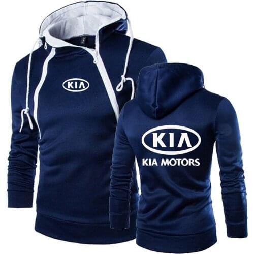 2021 NEW Kia Motors Car Logo Autumn Harajuku Leisure Pullover Warm Slim ize Tops Hoodies Hooded Sweatshirt Tracksuit