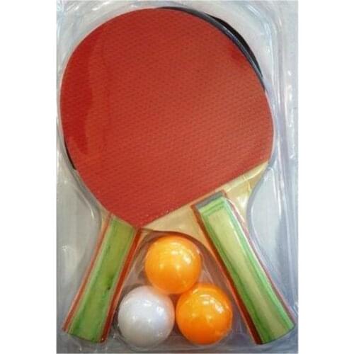 Racket Set T-743 - 2 Racket 3 Ping-Pong Ball-Sport