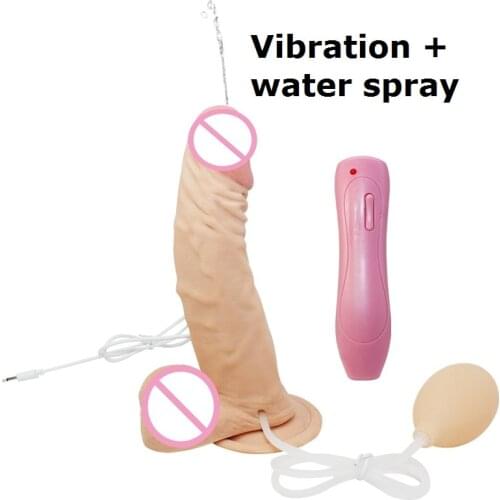 Realistic Ejaculation Dildo for Women Huge Suction Cup Penis Fake Dick Female Masturbation Toys Erotic Lesbian Adult Sex Machine
