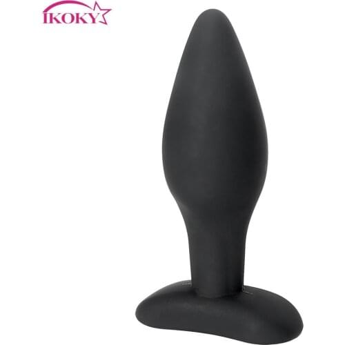 IKOKY Prostate Massager Silicone Big Butt Plug Erotic Toys Anal Sex Toys for Men Women Gay Adult Products Anal Plug