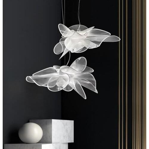 Modern glass ball iron led light crystal hanging lamp kitchen chandeliers lamparas de techo bedroom living room decoration