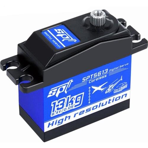 SPT5613 13kg High-Resolution High-Speed Coreless Digital Servo For Rc Car / Helicopter / Rc Planes Accessories