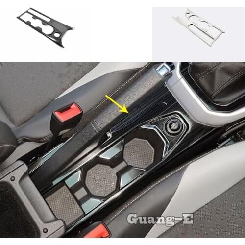 For Volkswagen VW Polo Hatchback 2019 2020 2021 2022 Car Inside Inner Middle Shift Stall Paddle Cup Switch Frame Trim Parts