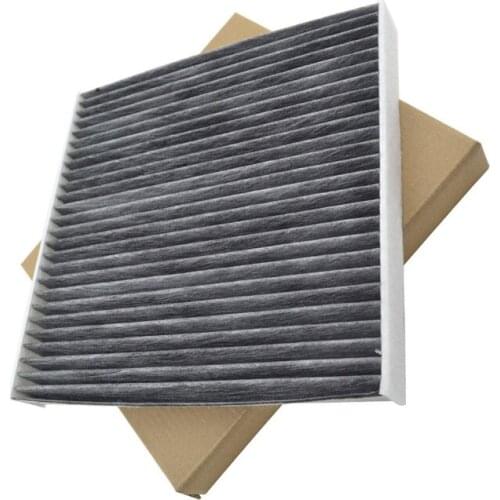 Carbon Fiber Cabin A/C Air Filter 235*224*30mm Automobiles Air Filters Fit For Honda CR-V Civic Accord Crosstour