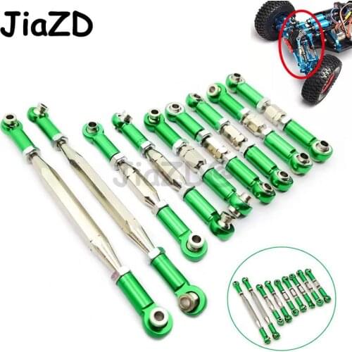 Wltoys 12428 12423 12428-A/B/C High-speed remote control RC Car Spare parts Upgrade metal adjustable DIY Modified Pull rod K95