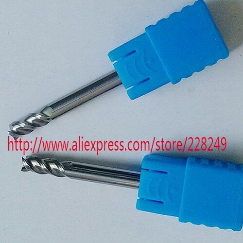 1pc D3*8*D3*50 HRC50 3 Flutes Flat End Mills For Aluminum CNC Milling Tools