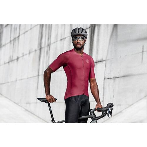 2021 pro team Summer Cycling Jersey Set Breathable Team Racing Sport Bicycle Jersey Mens Bike Uniforms Short Bike Clothing red
