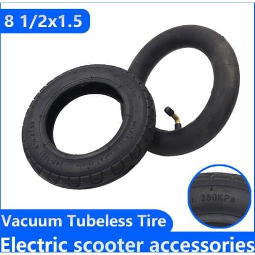 8 1/2x1.5 (40-120) Inner Tube Outer Tire 8.5 Inch Electric Wheelchair Tire for Electric Skateboard Balance Car Pneumatic Tyre