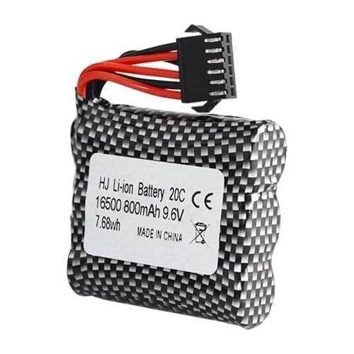YUKALA 9.6V 800mah Battery For 9115 S911 RC Monster Truck Rechargeable