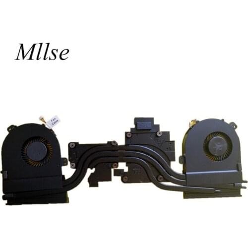 Free Shipping New original Heatsink Fan FOR DELL Alienware 15 M15X R1 R2 CPU GPU FAN COOLER 0KXWM8 KXWM8
