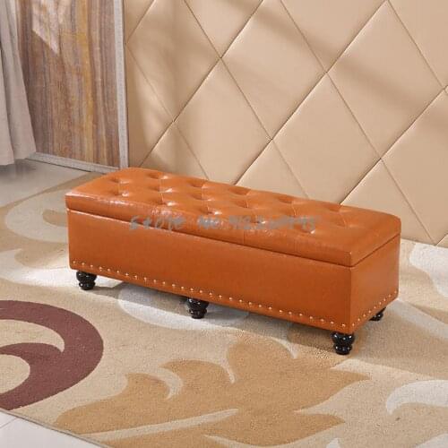 European clothing store shoe changing stool rest shoe store shoe testing stool sofa stool storage bed tail stool fitting room