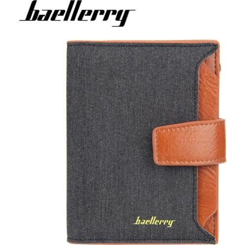 Hasp Short Men Wallet 2021 Luxury Brand Male Purse Card Holder Big Capacity Money Bag Mens Business Clutch Bags PU Leather Purse