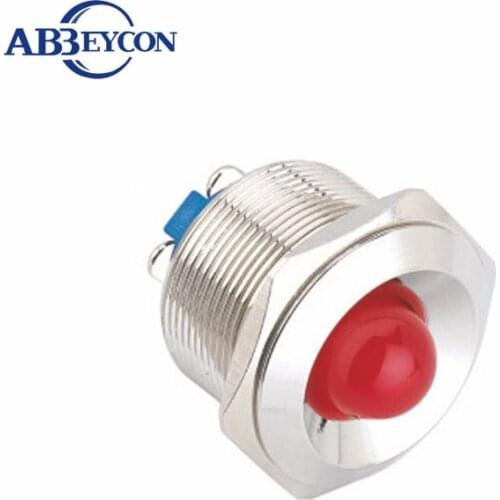 IN95 110V 22mm colourdul LED IP67 waterproof colour LED pilot lamp