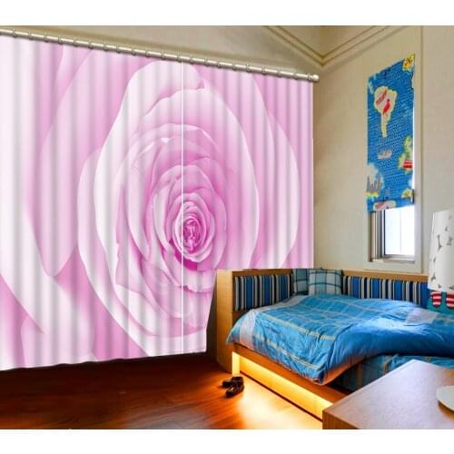 Chinese blackout curtains customize kitchen door curtains Roses bedroom curtains modern curtains