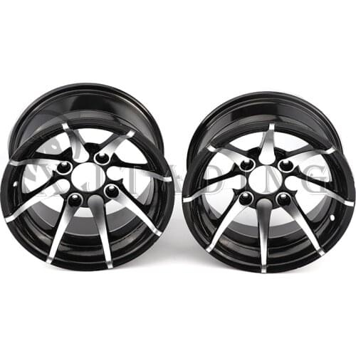 2pcs 12-inch aluminum alloy wheels for four-wheel ATV off-road vehicle sightseeing vehicle all-terrain vehicle front/rear rims