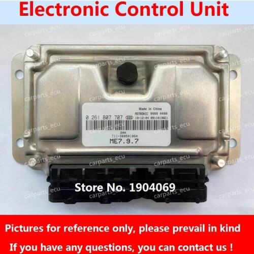 Engine Computer Board 0261B07707 A21-3605010GA M7.9.7 ECU F01R00D665 F01RB0D665 S16-3605010/0261B04414 A21-3605010 For Chery Car