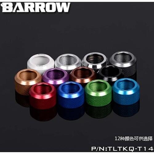 Barrow PC water cooling Fitting' Ring replacement cover for OD12mm/14mm/16mm Sliding tubing TLYKQ-T12 TLYKQ-T14 TLYKQ-T16